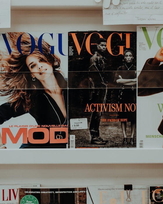 Vogue, four issues